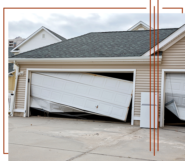 Broken Garage Door